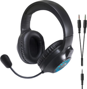 Speedlink Tyron Gaming Headset RGB PC/PS4/PS5/Xbox/Switch - med mikrofon, sort