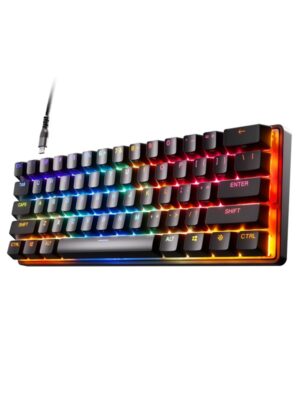 SteelSeries Apex 9 Mini - Gaming Tastatur - Uden Numpad - Nordisk - Sort