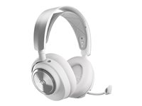 SteelSeries Arctis Nova Pro Trådløs Kablet Headset Hvid