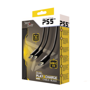 Steelplay Dual Play&Charge Cable for PS5 Controllers