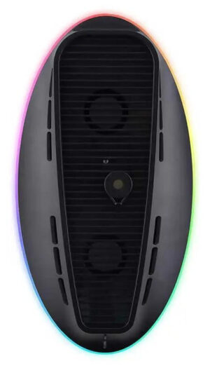 Subsonic Cooling LED Vertikal Holder til PS5 og PS5 Slim - Sort