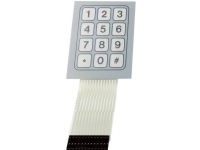 TRU COMPONENTS SU709930 Folietastatur Tastatur Matrix 3 x 4 1 stk