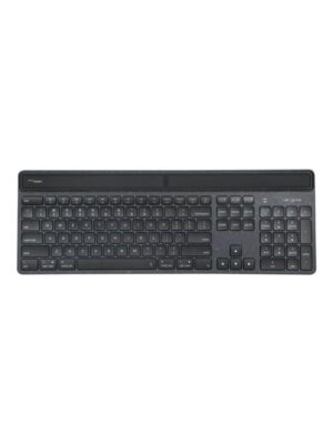 Targus EcoSmart - keyboard - energy harvesting full size - QWERTY - Spanish - black Input Device - Tastatur - Spansk - Sort