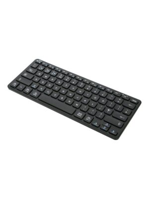 Targus - keyboard - compact multi-device antimicrobial - QWERTY - UK - black - B2B - Tastatur - Engelsk - UK - Sort