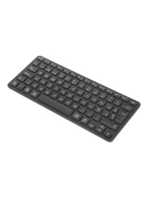 Targus - keyboard - multi-device compact - QWERTY - Spanish - black Input Device - Tastatur - Spansk - Sort