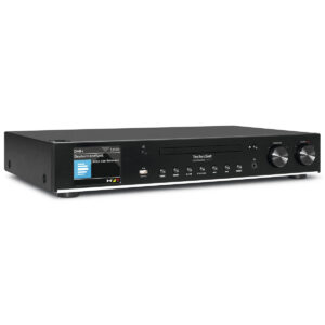 Technisat 143 DAB+ Radio m/WiFi (RDS/Bluetooth/USB/CD) Sort