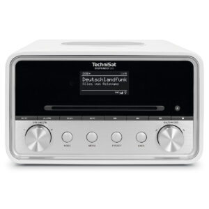 Technisat 586 DAB+ Radio m/WiFi (RDS/Bluetooth/USB/FM) Hvid