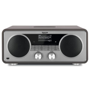 Technisat 602 DAB+ Radio m/WiFi (RDS/Bluetooth/USB/FM/CD/AUX/3,5mm) Antracit