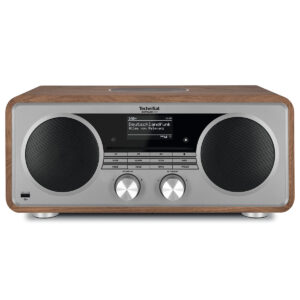 Technisat 602 DAB+ Radio m/WiFi (RDS/Bluetooth/USB/FM/CD/AUX/3,5mm) Brun