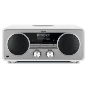 Technisat 602 DAB+ Radio m/WiFi (RDS/Bluetooth/USB/FM/CD/AUX/3,5mm) Hvid