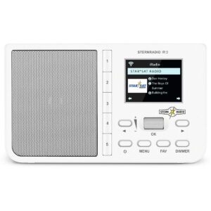 Technisat IR 2 Radio m/WiFi (USB) Hvid