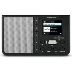 Technisat IR 2 Radio m/WiFi (USB) Sort