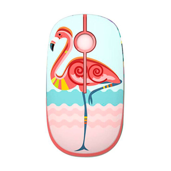 Tellur Kids Trådløs Mus (USB) Flamingo