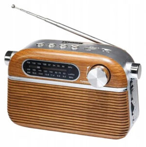 Tiross TS461 Retro Bluetooth Radio - USB, FM, 2000mAh
