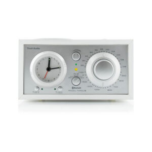 Tivoli Audio Model Three BT USB, white/silver DAB+/FM Radio med CD og bluetooth