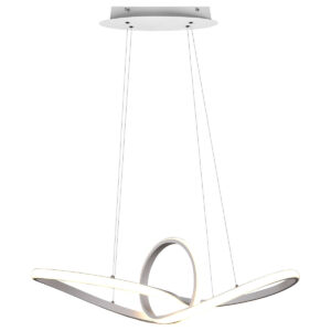 Trio Reality Sansa Pendel Lampe - 80cm 28W (3000K) Hvid