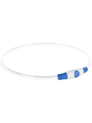 Trixie USB Flash Light Ring S-M: 40 cm/ø 8 mm Blue
