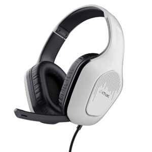 Trust GXT 415PS Zirox Gaming Headset t/PS5 - 1,5m (3,5mm) Hvid