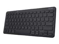 Trust Lyra - Tastatur - trådløs - 2.4 GHz, Bluetooth 5.0 - plastikfri indpakning