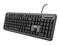 Trust ODY Tastatur Membran Kabling Tysk