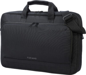 Tucano Star Computertaske - 15,6tm/MacBook 16tm, Justerbar Skulderrem - Sort