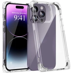 Turtos Mobilcover Transparent TPU iPhone 15 Pro Max AC17354 Modsvarer: N/A