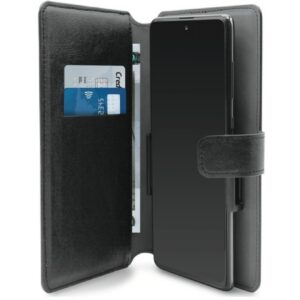 Uni XXL Ecoleather Case Adjustable SlideHolder Blk Mobilcover