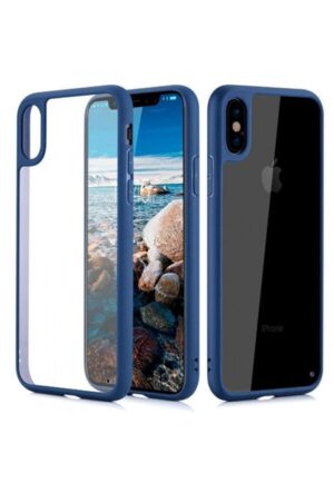 Usams mobile phone case for iphone x navy blue