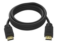 VISION HDMI-kabel med Ethernet 5m Sort