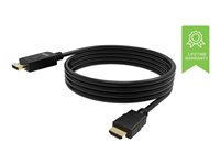 VISION Videokabel DisplayPort / HDMI 2m Sort