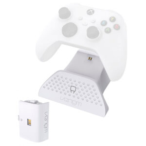 Venom Controller Dock m/Batteri (Xbox One/Xbox Series X/S) Hvid