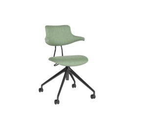 Vermund VL119 Kontorstol SH: 46 cm - Mood Lysegrøn / Sort