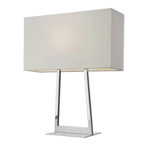 Villeroy&Boch Lampe Lyon - Poleret Rustfri Stål/Hvid VB-96635