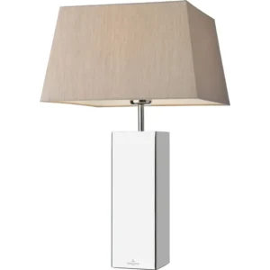 Villeroy&Boch Lampe Prag - Poleret Rustfri Stål/beige VB-96246