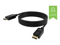 Vision Professional 20 pin DisplayPort han -> 20 pin DisplayPort han 3 m Sort