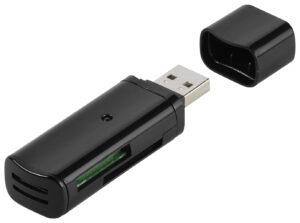 Vivanco 36656 Kortlæser USB 2.0 - Sort