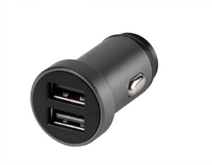 Vivanco 38858 USB-A Billader Sort - 2x 2.4A (Hurtigopladning)