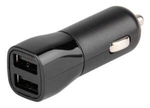 Vivanco Fast Universal Biloplader - 2 USB-A Porte, 17W (Hurtig opladning)