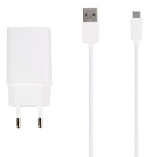 Vivanco TCVVUSBCADAP15W Hurtiglader Sæt - 15W, USB Type-C, inkl. kabel