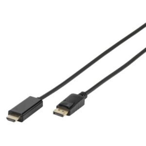 Vivanco Vivanco Datakabel Displayport - HDMI 1,8 m, sort 4008928453430 Modsvarer: N/A