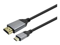VivoLink Videoadapterkabel USB-C / HDMI 10m Sort