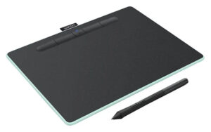 Wacom Intuos Medium Tegnetablet - Bluetooth, USB-A, 216x135mm - Pistachio