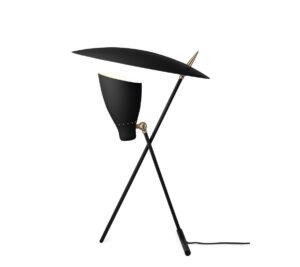 Warm Nordic Silhouette Table Lamp H: 59 cm - Black Noir