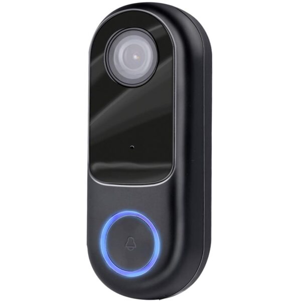 WiFi d⌀rklokke med 1080p kamera 12-24V