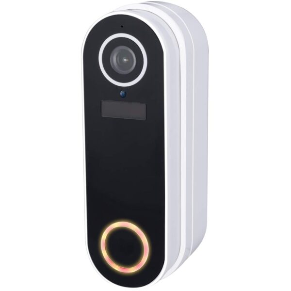 WiFi d⌀rklokke med 1080p kamera Li-Ion Bat.