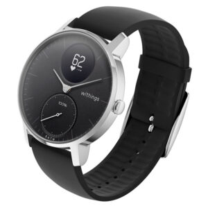 Withings Active Steel HR Smartwatch 36mm - Sort/Sølv