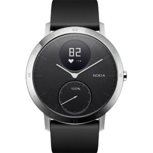 Withings Active Steel HR Smartwatch 40mm - Sort