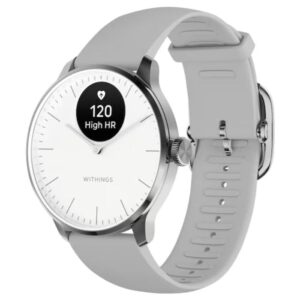 Withings ScanWatch Light 37mm - Unisex Smartwatch i Hvid med Sundhedsfunktioner
