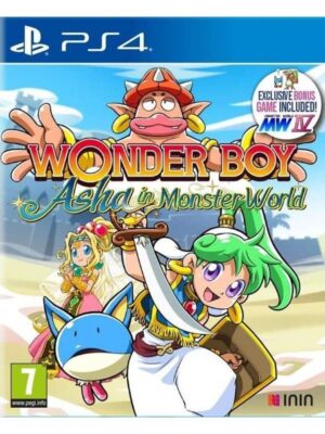 Wonder Boy: Asha in Monster World - Sony PlayStation 4 - Platformer