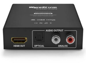 WyreStorm EXP-CON-AUD-H2 Lydkonverter med HDMI Passthrough - Sort